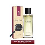 Simena K12 - Black Opium Kadın Parfümü - Çiçeksi Amber EDP 50ml (İlham alınmıştır.)