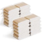 Simetufy Pamuklu Bezler, Kulak için Ahşap Pamuk Çubuklar, 2000 karat (20'li Paket),%100 Pamuk, Çift Uçlu Pamuk Tomurcukları, Makyaj, Günlük Temizlik, Evcil Hayvan Bakımı için Harika