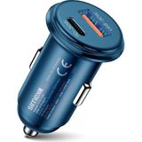 Simex Blue Line 60W Meral Başlıklı Araç Çakmaklık Şarj Cihazı Usb/pd Sm-30 - Siyah - 60 Watt
