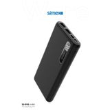 Simex Ware Siyah 10000 mAh Dijital Ekranlı Powerbank
