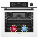 Simfer 0+10 Fonksiyon Steam Master Beyaz 2'Li Ankastre Set (8245 Fırın + 3509 Ocak)