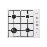 Simfer 3010N Beyaz 4 Gözü Gazlı Set Üstü Metal Ocak