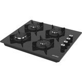 Simfer 3046 4 Gözlü 60 Cm Siyah Ankastre Cam Ocak