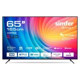 Simfer 65SF900Q 65 inç 165 Ekran 4K Ultra HD Google QLED TV