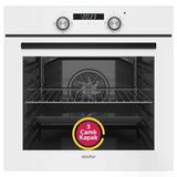 Simfer 8204 0+3 Fonksiyon Dijital Power Turbo Beyaz, Cam Ankastre Fırın