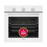 Simfer 8206 Beyaz 4 Fonkisyon Power Turbo Ankastre Fırın