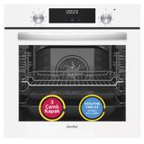 Simfer 8209 0+8 Fonksiyon Qs Beyaz Cam Ankastre Fırın