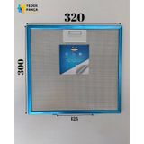 Simfer Davlumbaz 32x30.5 cm Arka Ara 12.5 cm Aspiratör Filtresi