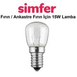 Simfer Fırın / Ankastre Fırın için İÇ LAMBA 15W Ampul Işık