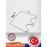 Simfer Fırınlar ile Uyumlu Üst Rezistansı 1200 Watt (Uyumluluğunu Sorunuz)