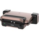Simfer Gusto 1500 W Güçlü 6 Dilim Tost Makinesi Rose Gold Alüminyum Plaka ile Pratik Kullanım