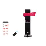 Simfer Single X Karbon Serisi Ip65 Suya-Toza Dayanıklı Siyah Uzaktan Kumandalı İç/Dış Mekan Isıtıcı