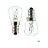 Simfer Uyumlu Ankastre Davlumbaz Buzdolabı Fırın 15 Watt Mini Halojen Ampül 2 Adet