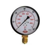Simga Çap Ø100 mm Alttan Bağlantılı Kuru Tip Manometre - 0-100 bar