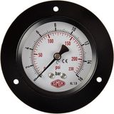 SİMGA Çap Ø100 mm Ön Flanşlı Kuru Tip Manometre 0-160 bar
