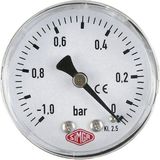 Simga Çap Ø40 mm Arkadan Bağlantılı Kuru Tip Manometre - 0-40 bar