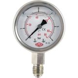 Simga Çap Ø52 mm Arkadan Bağlantılı Gliserinli Manometre - 0-600 bar