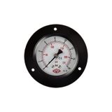 SİMGA Çap Ø63 mm Ön Flanşlı Kuru Tip Manometre 0-2.5 bar