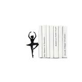 Simge Yapı Dekorasyon Balerin Figürlü Metal Kitap Tutucu Siyah- Kitap Desteği (takım Değildir)