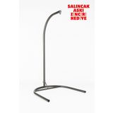 SimHouse Kalın Metal 200 KG Taşıma Kapasiteli Hamak & Salıncak Demiri