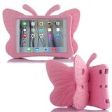 Simicoo iPad 7 8 10.2 9 3D Çocuklar için Sevimli Kelebek Kılıf Hafif EVA Stant Darbeye Dayanıklı Dayanıklı Ağır Hizmet Çocuk Dostu iPad Kapak Kızlar için iPad 10.2 iPad 7. 8. 9. (Pembe)