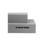 Simidil Design 32 DNS Sert Yüksek Yoğunluklu Gri Sünger - 10 cm Kalınlık - Sert Yatak, Koltuk ve Minder Süngerleri