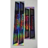 şimika tuning tuningmarketim HONDA Araç Kapı Eşiği Sticker 4 Parça Set – Hologram Karbon Desen 2 Ön 2 Arka – 50 cm / 35 cm