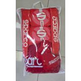 şimika tuning tuningmarketim KIRMIZI SPARCO SÜPER SET DÖRTLÜ SERVİS KILIFI + İKİLİ YASTIK VE KEMER KILIFI +VİTES POLARI