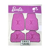 şimika tuning tuningmarketim LV PEMBE KAYMAZ TABAN DEKORATİF OTO HALI PASPAS VE BARBİE PEMBE TORPİDO HAVLUSU OTO GÖĞÜS HALISI YIK