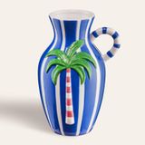 Siming Lacivert Seramik Vazo 15.6x13.2x22.5 Cm