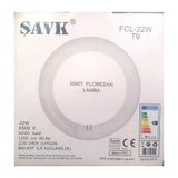Simit Floresan Ampul 22W T9 Beyaz 865 Özel Ampul Serisi