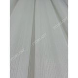Simli Bambu Şantuklu Ağır Gramajlı 1/3 Sık Pileli Ütü Gerektirmez Tül Perde - Her Odaya Uygun | En Çok Tercih Edilen Model - Ekru - 575 x 220