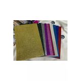 Simli Eva Karışık Renkli Eva Tabaka Okul Kurs Hobi Sanatsal Malzemeler 20X30 Cm - 10Lu