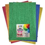 Simli Fon Kartonu 25X35 cm 10 Lu Karışık Renkli Set Kalite Kırtasiye Ürünü