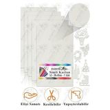 Simli Karton A3 30x40 cm 5 li 1 Paket Simli Fon Kartonu Parıltılı Kağıt Anasınıfı Kreş Etkinlik Proje Dekoratif