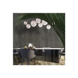 Simli Lüks Duvar Kağıdı 108-5 | Wallert Olivia, Koyu Gri ve Antrasit, Kağıt Taban Taban + Vinil Kaplama - 16.5 m²