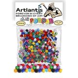 Simli Ponpon 10 Mm 100 Lu 1 Paket Karisik Renk Pon Pon 10 Mm Pompom 1 Cm Elisi Etkinligi Anasinifi Kres Okul Oncesi Pom Pom