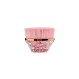 Simli Tırnak Toz Fırçası - Pembe