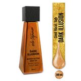 Simli Vücut Yağı Dark Illusion - 200 ml (EGX89)