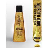 Simli Vücut Yağı Golden Illusion - 200 ml (EGX91)