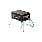 Simline Cam Fırınlı Tüplü Mangal 29*42,5 Cm