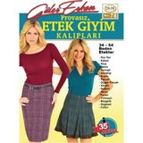 Simline Güler Erkan Provasız Etek Giyim Kalıpları No:78 Türkçe Yayın 2024 Ciltsiz Dergi