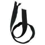 Simline Plastik Dişli Mont Fermuarı Siyah 80cm (Yüksek Kalite 1. Sınıf Ürün)