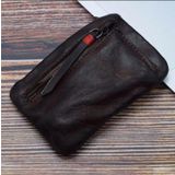 Simline Unisex Hakiki Deri Cüzdan-Kahve