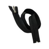 Simline (Yüksek Kalite 1. Sınıf Ürün) Ferace Fermuarı Siyah 110cm