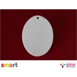 Simo Silikon Delikli Oval Çerçeve Sabun ve Kokulu Taş Kalıbı