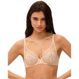 Simone 12X319 Perele Krem Bej Balenli Sütyen