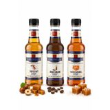 Simonelli 3'lü Kahve Şurubu Seti 250 ml (3x250 ml) - Toffenut, Tuzlu Karamel ve Irish Cream Aromalı İçecek Şurubu