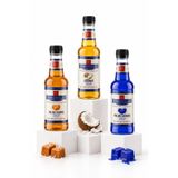 Simonelli 3'lü Kahve ve Kokteyl Şurubu Seti 250 ml (3x250 ml) - Tuzlu Karamel, Hindistan Cevizi ve İtalyan Karamel Aromalı İçecek Şurubu