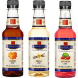 Simonelli 3'lü Şurup Seti (Karamel + Vanilya + Karpuz) Kahve ve Kokteyl Şurubu 3x250ml - 250 ml